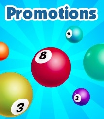 Daily, weekly and monthly promotions are available at Beatle Bingo