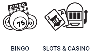There are also side games and video slots to choose from with Parlay bingo sites