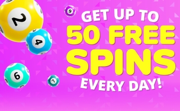 You could get up to 50 free spins from the YAY Bingo promotions